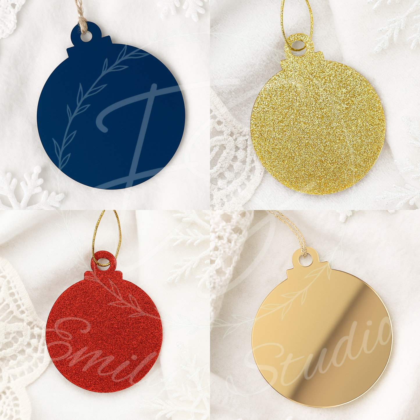 2D Pet memorial Bauble