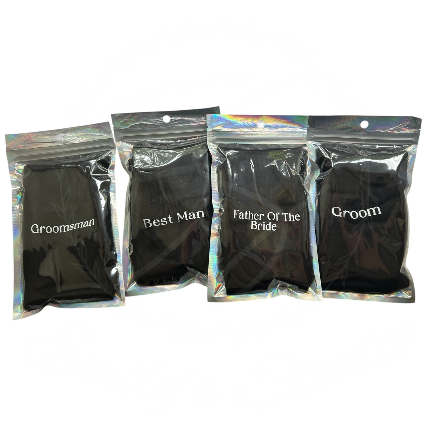 Groomsman party personalised socks