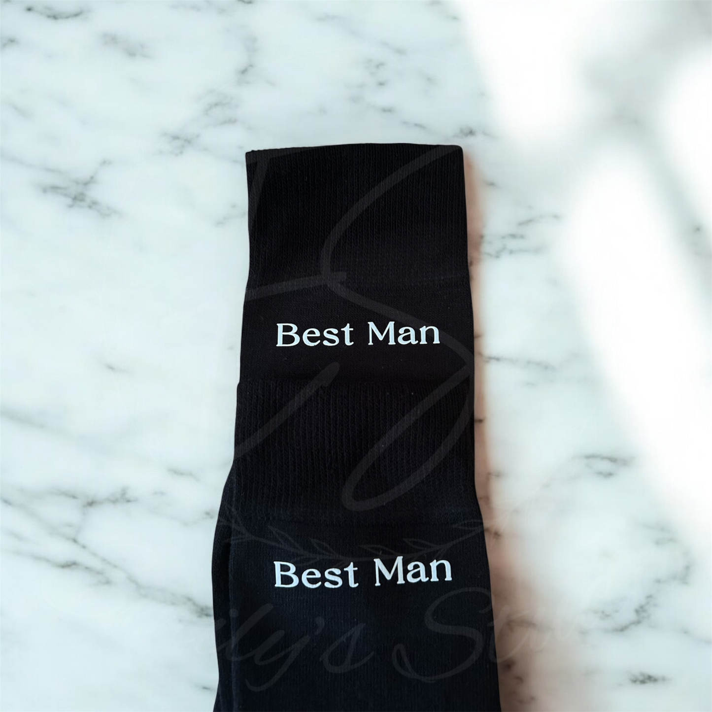 Groomsman party personalised socks
