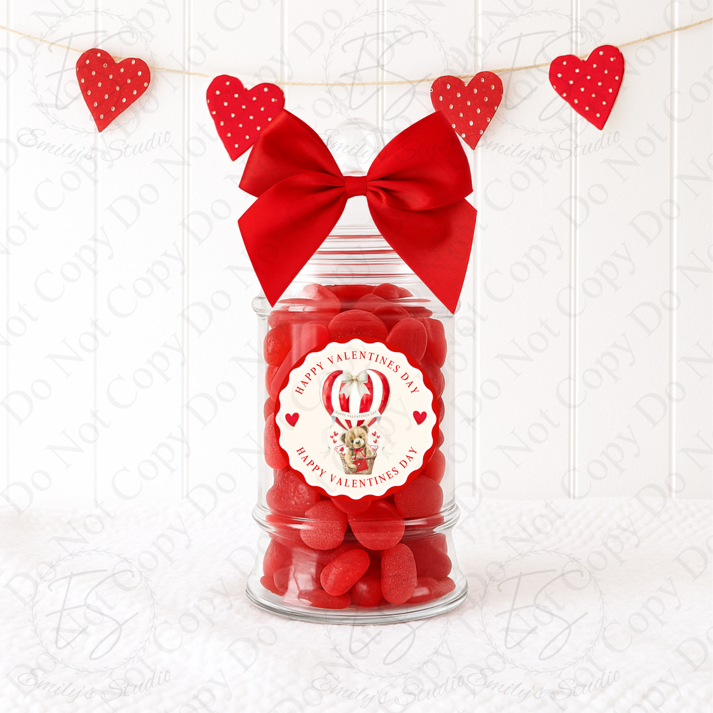 Valentine sweet Tub (empty)