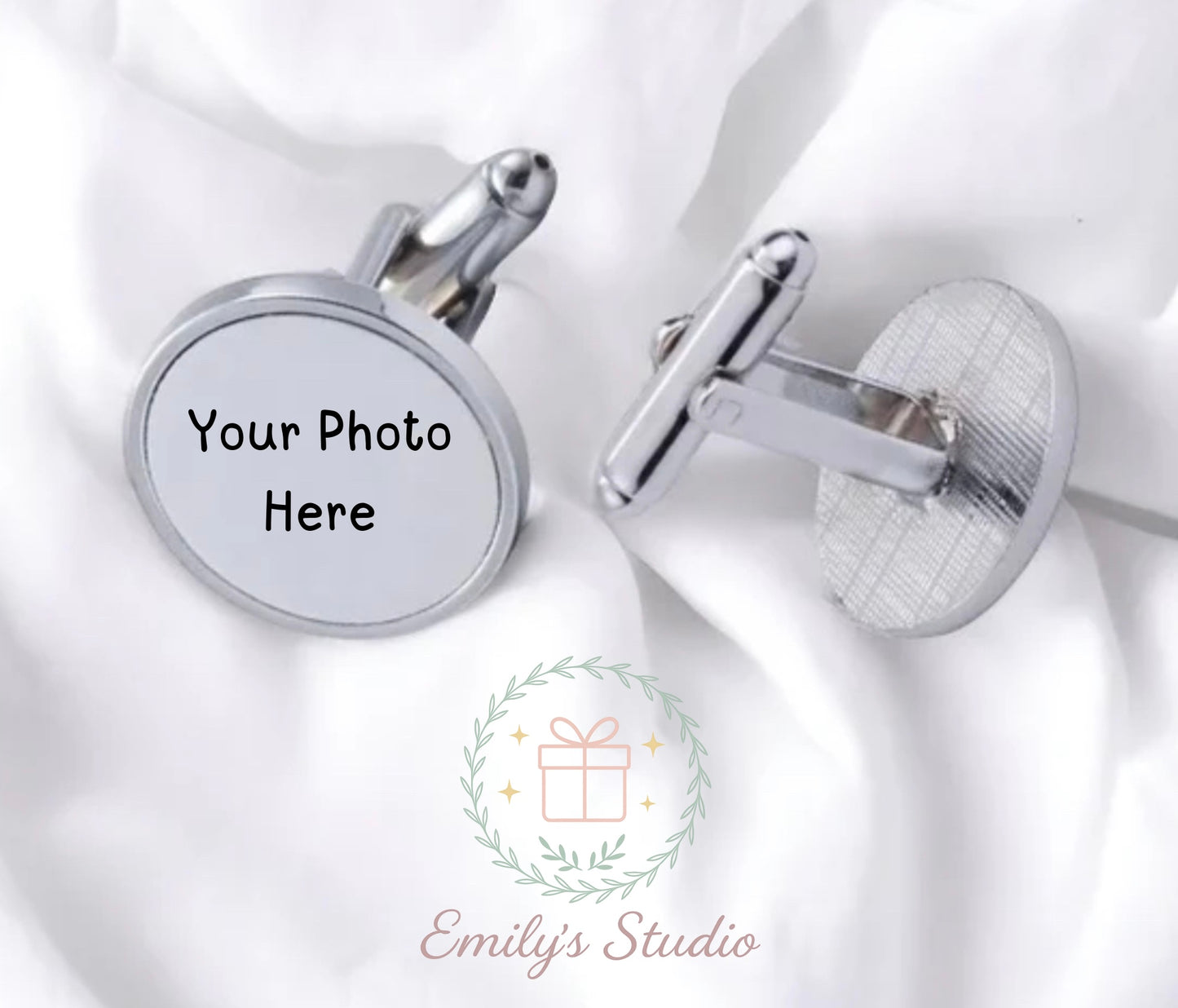 SALE Photo Cufflinks & gift box
