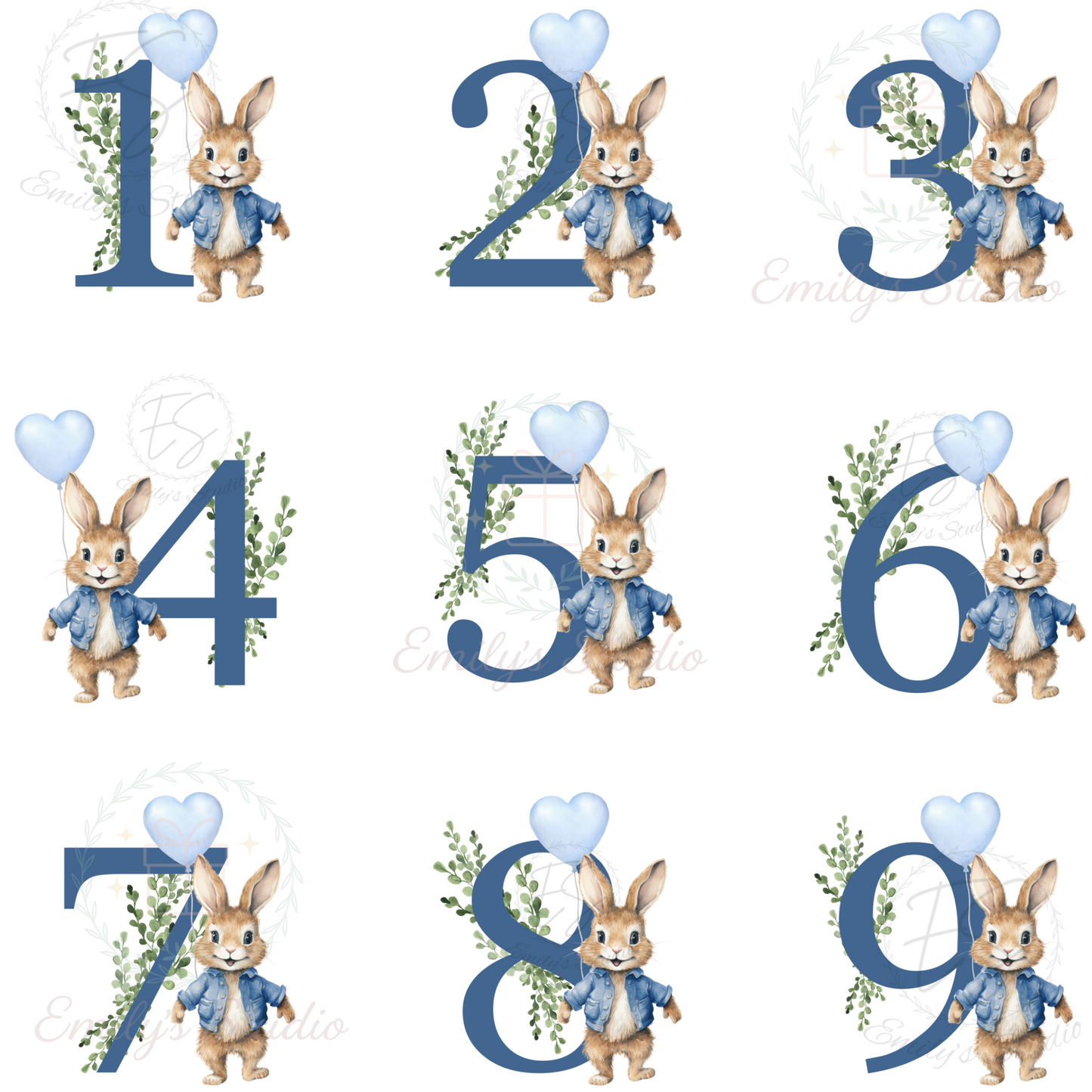 Blue bunny “when I wake up I will be…” pjs
