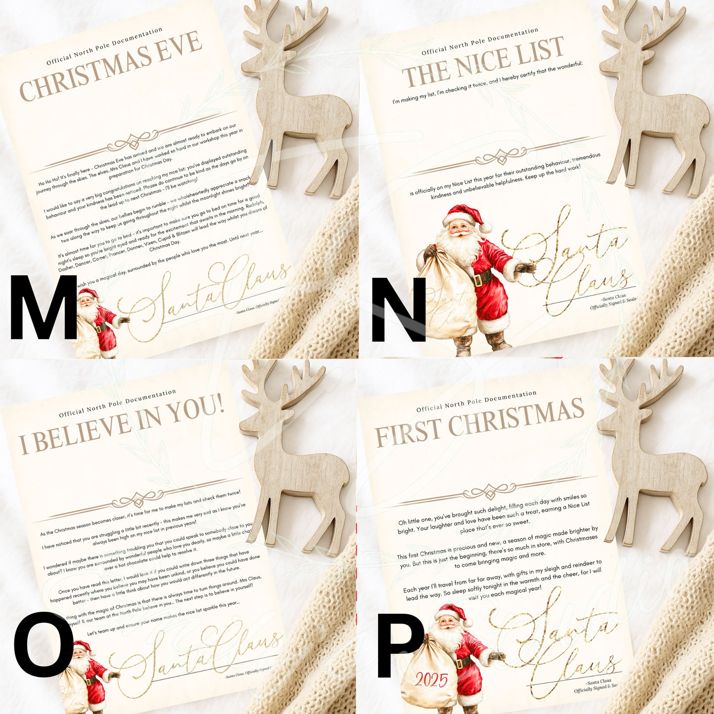 Christmas Certificates