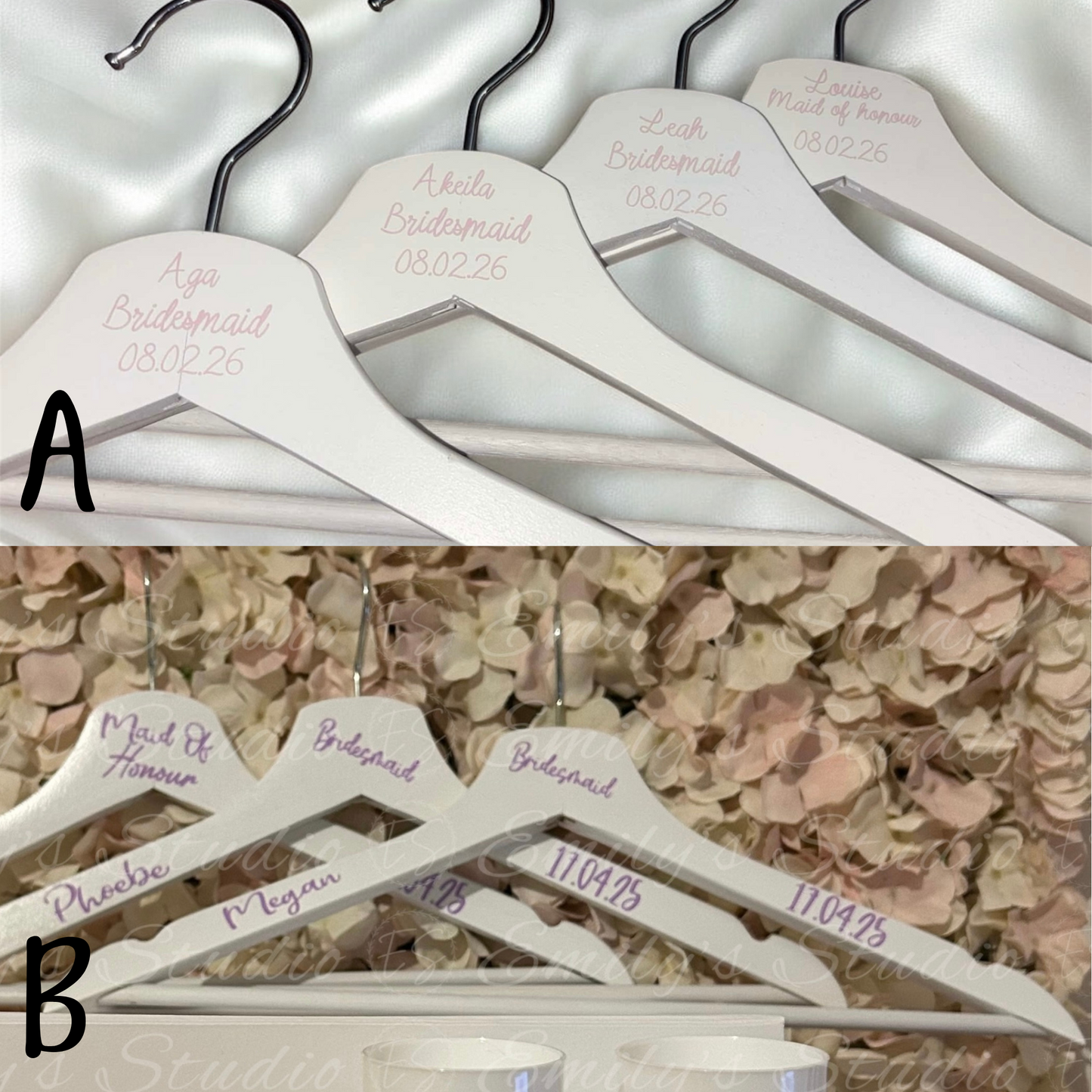Bridal Party Hangers – Quick, Simple & Beautiful
