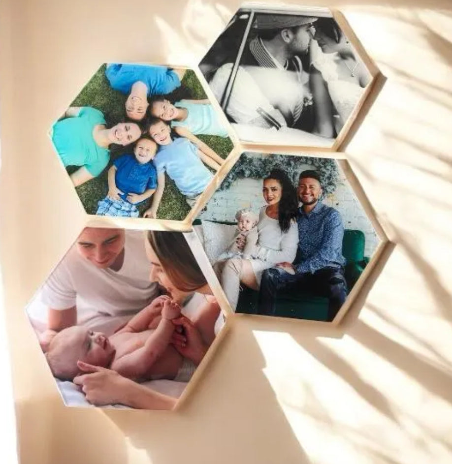 Hexagon Photo Tile
