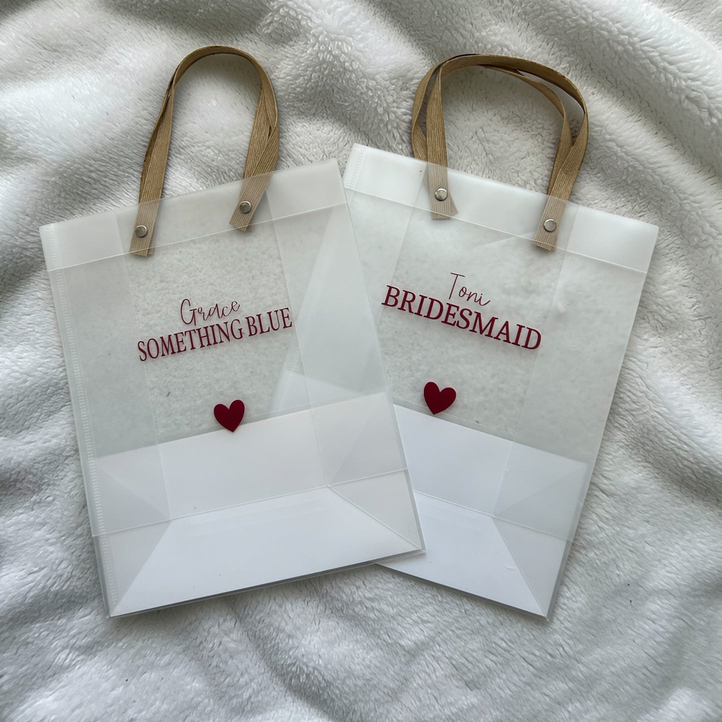 Frosted Gift bags