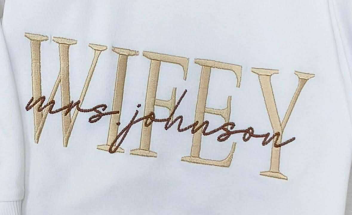 Personalised Embroidery Sweatshirts