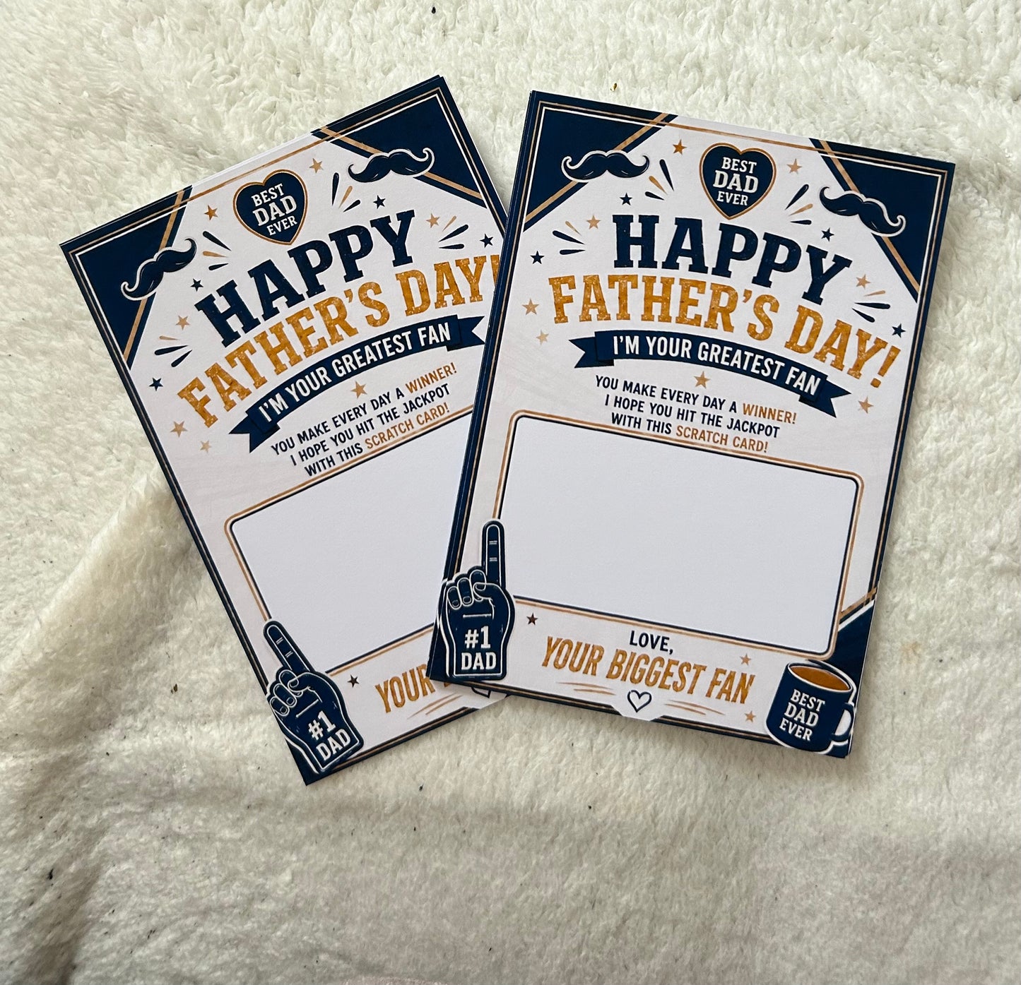 Father’s Day scratch card holder