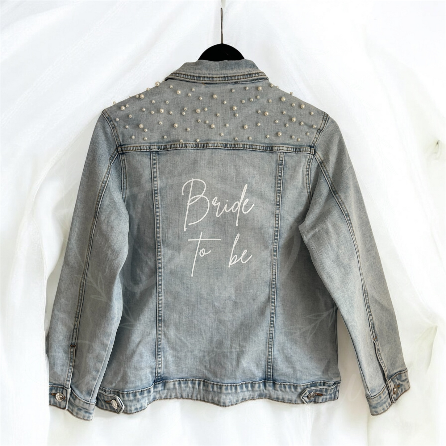 Womans Personalised Denim Jacket