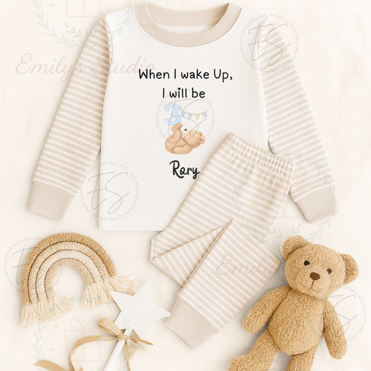 Bear “When I wake up, I will be “ PJ