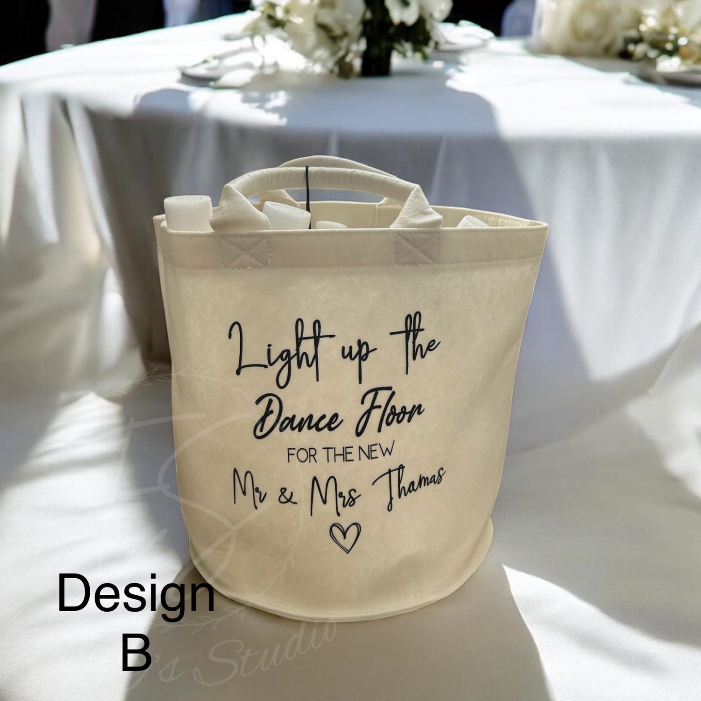 GLOWSTICK Wedding Trug