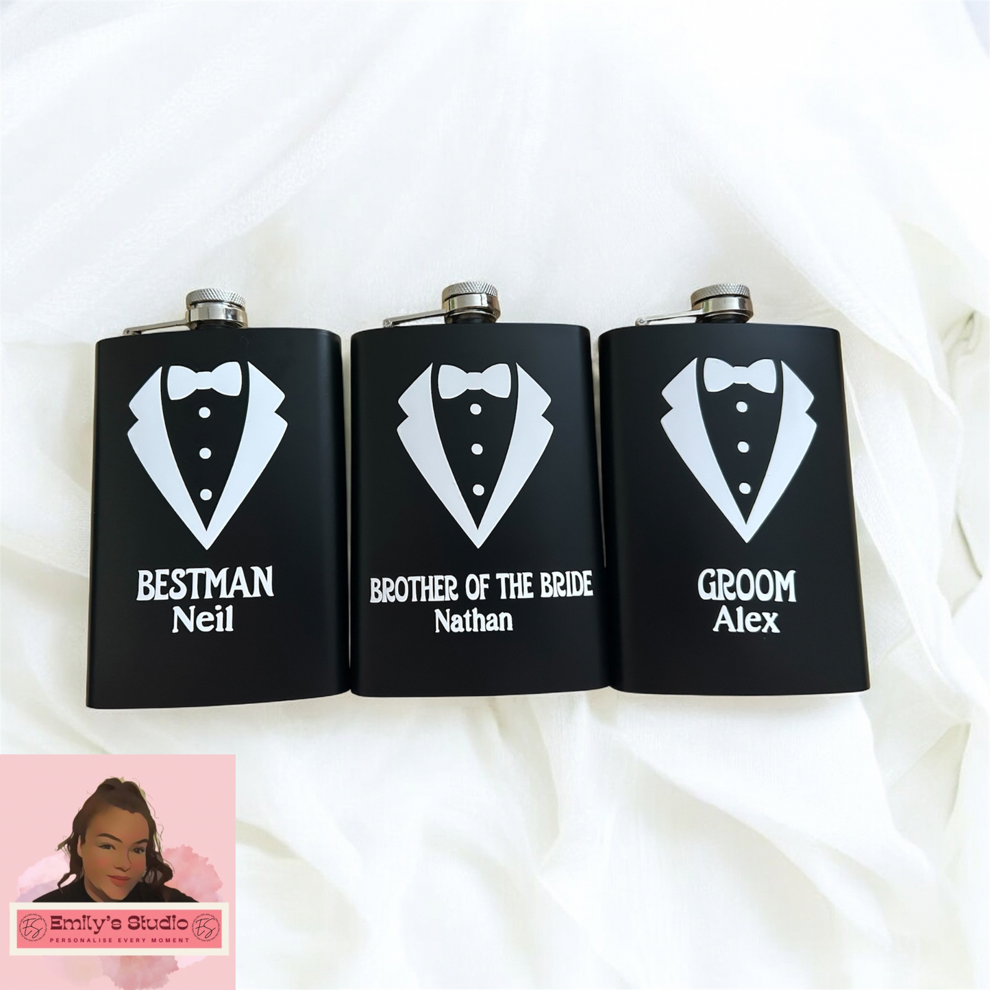 9oz Personalised Hip Flask