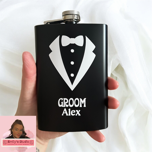 9oz Personalised Hip Flask