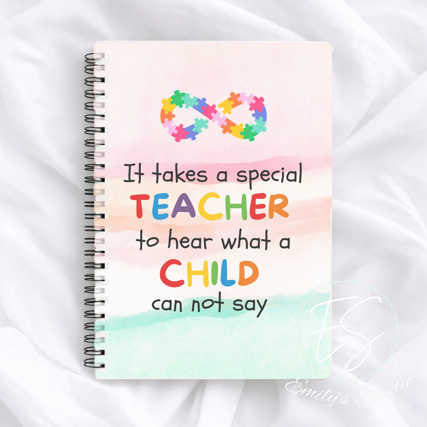 Teacher Notepad A5 |Teacher Gift | End of Term Gift | Thank You Teacher | Lined Notepad | School Stationery