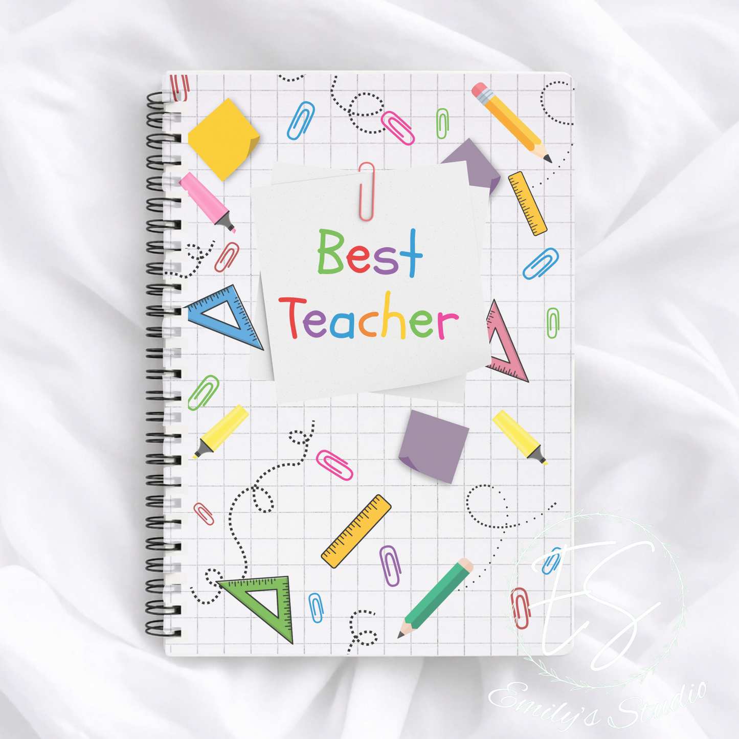 Teacher Notepad A5 |Teacher Gift | End of Term Gift | Thank You Teacher | Lined Notepad | School Stationery