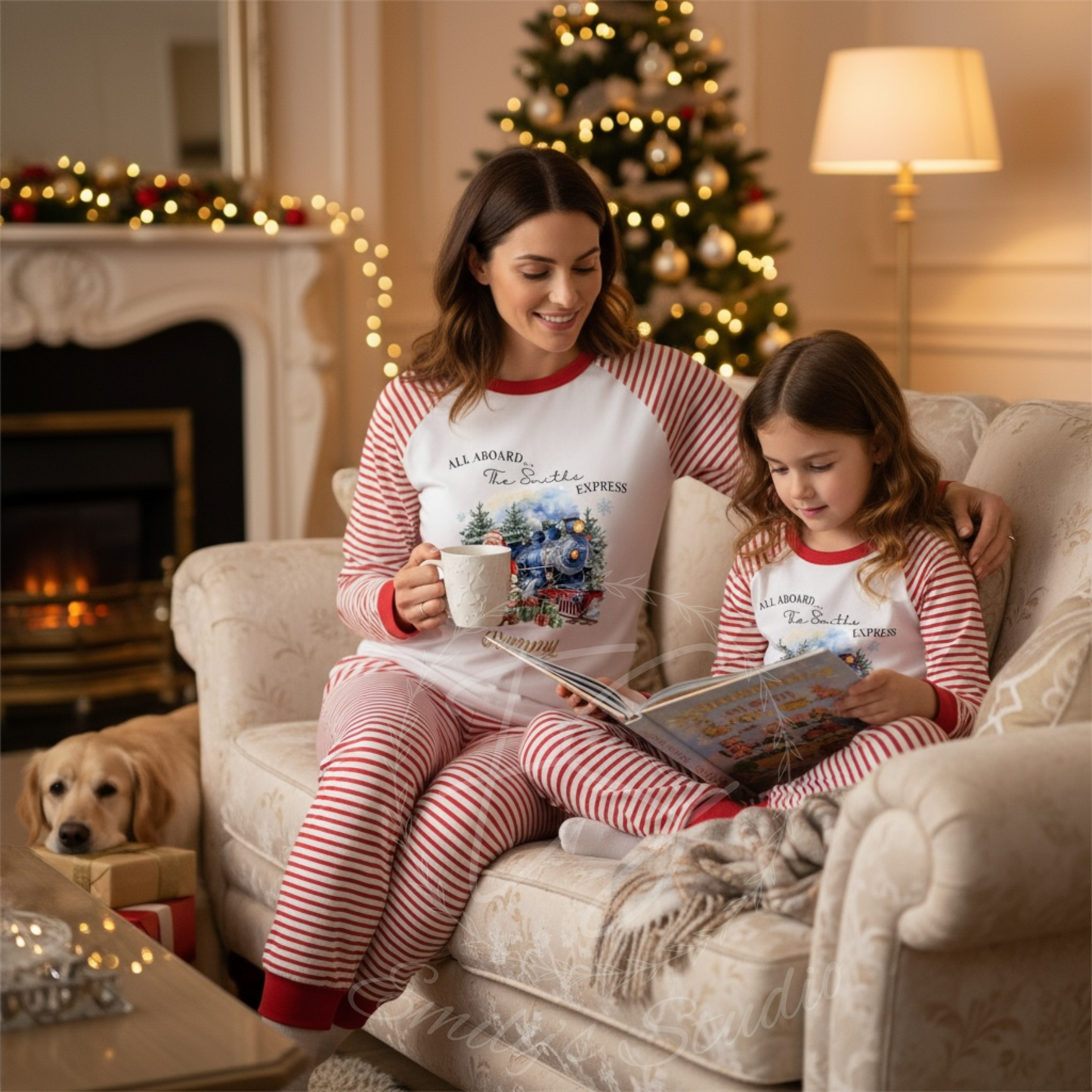 Family Matching Christmas Pyjamas