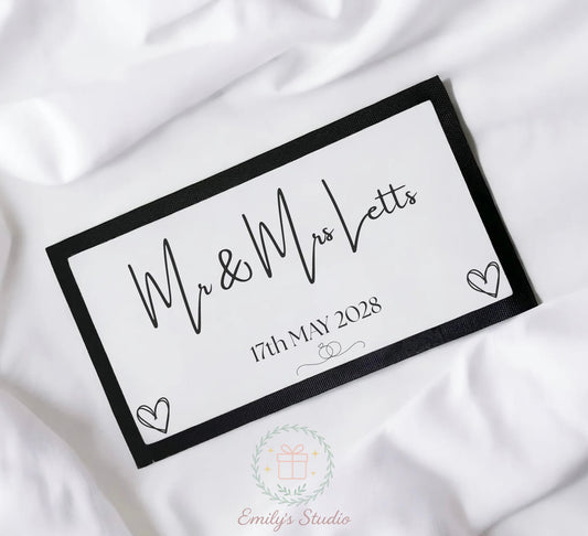 Wedding Personalised Beer Mat
