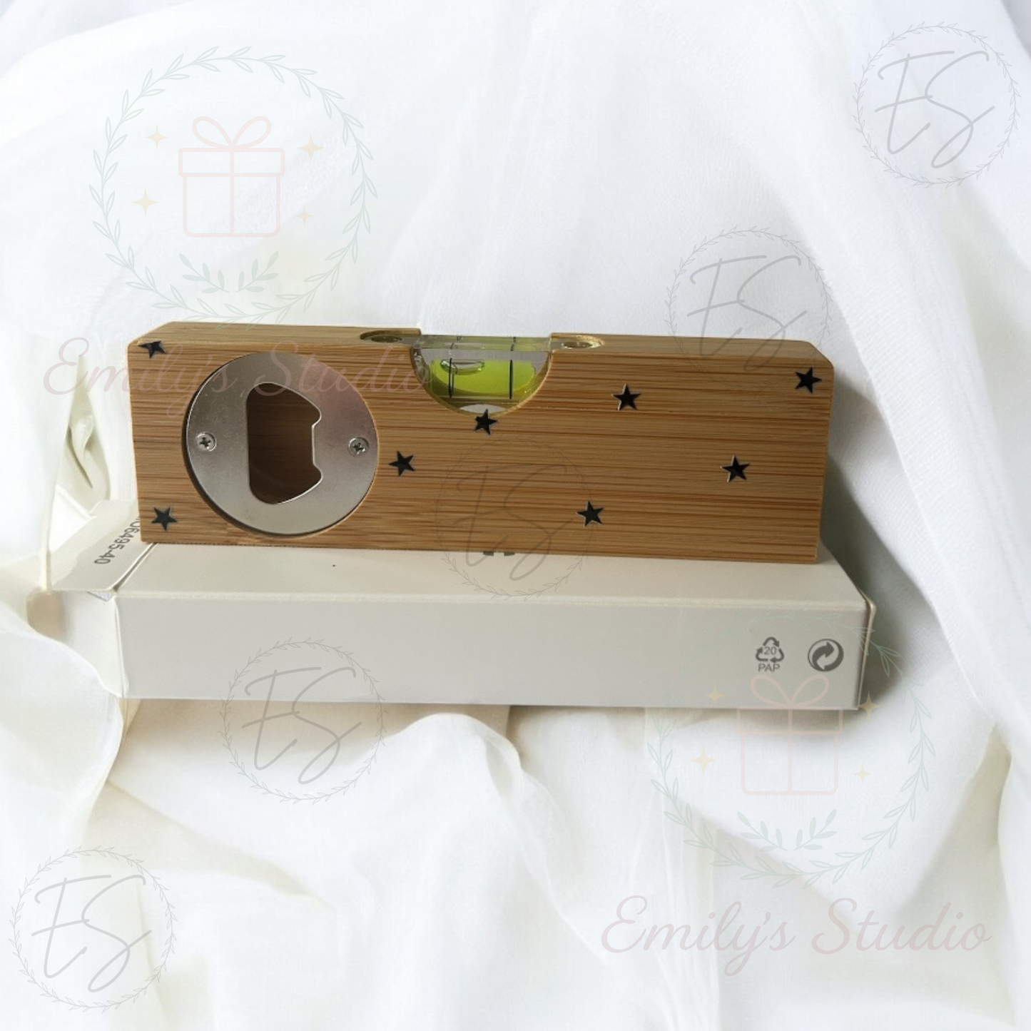 “ BEST DAD EVER” Spirit Level & Bottle Opener