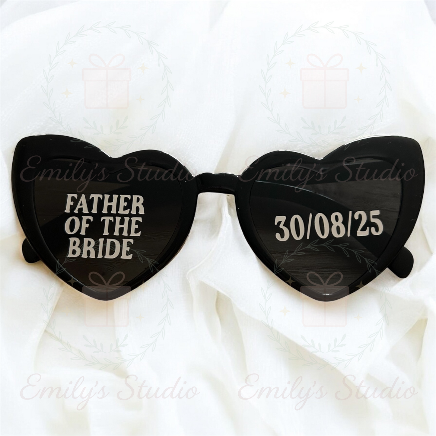 Heart Sunglasses Decal ONLY