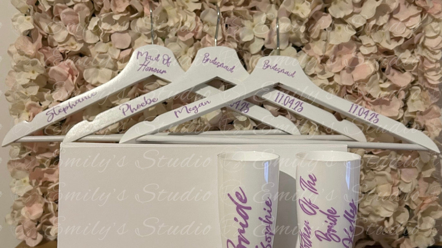 Bridal Party Hangers – Quick, Simple & Beautiful
