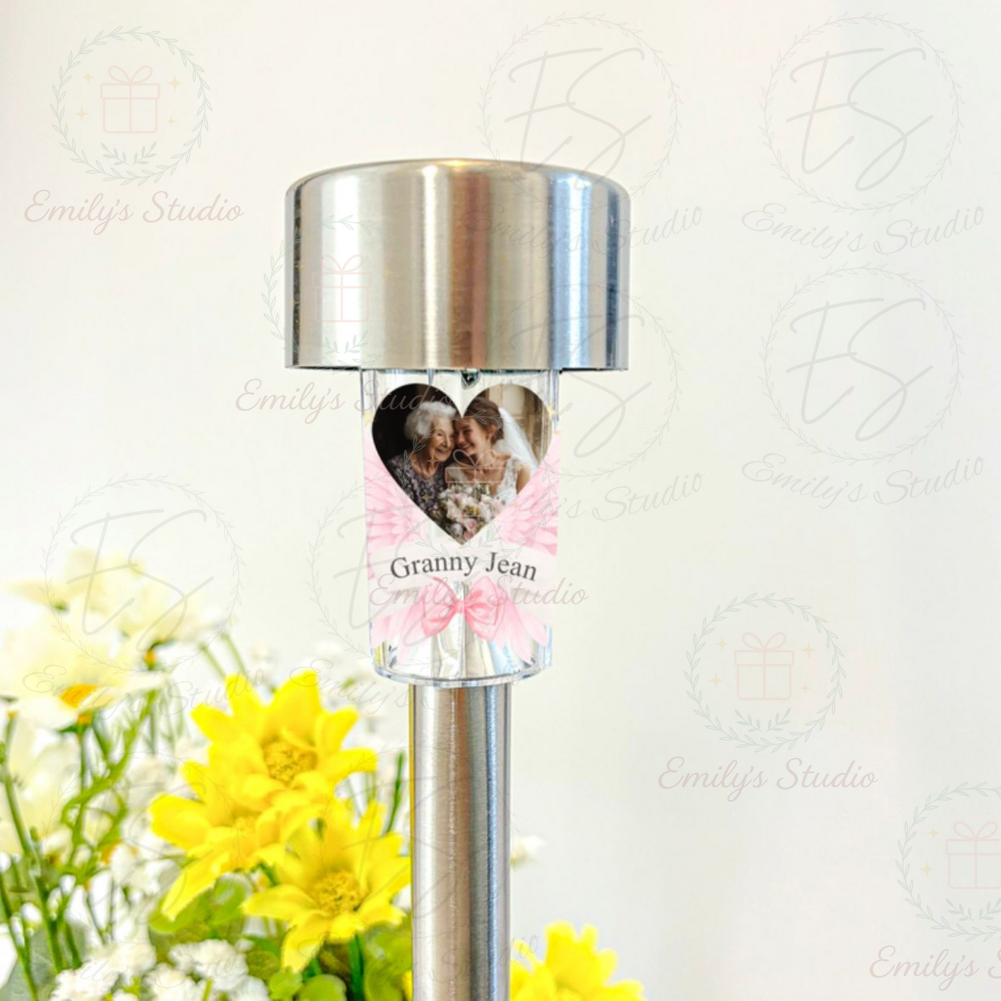 Photo Memorial Solar Light