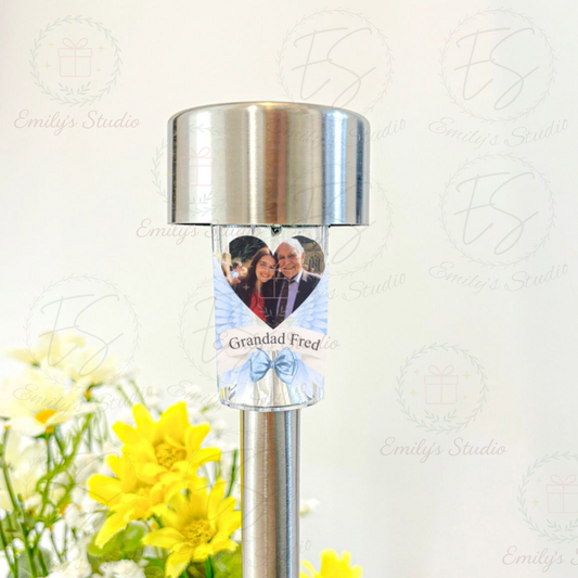 Photo Memorial Solar Light