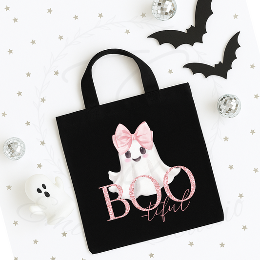 Too BOO tiful Mini Tote Halloween bag
