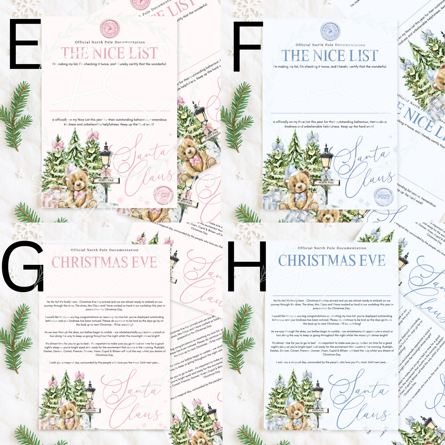 Christmas Certificates