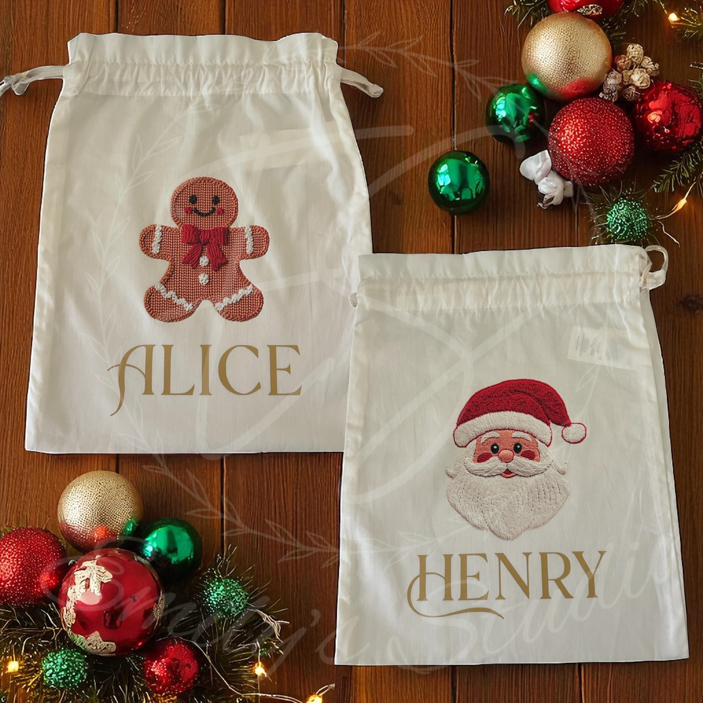 Christmas treat bags
