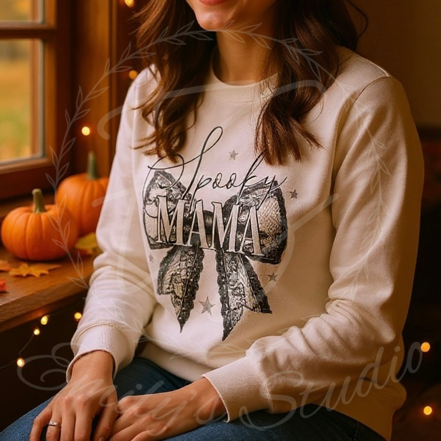Spooky Mama & Mini Vibes Jumper set