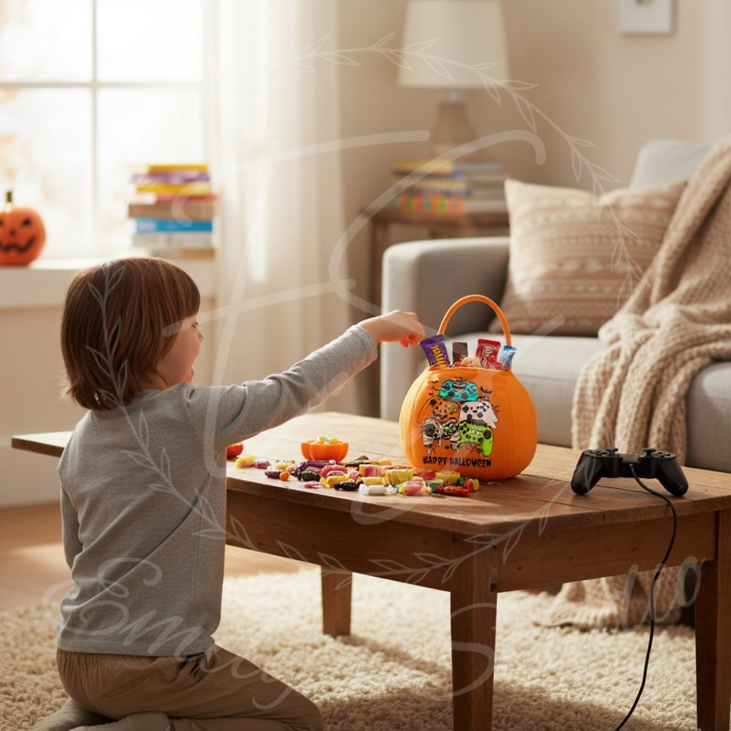 Plush Halloween Bags