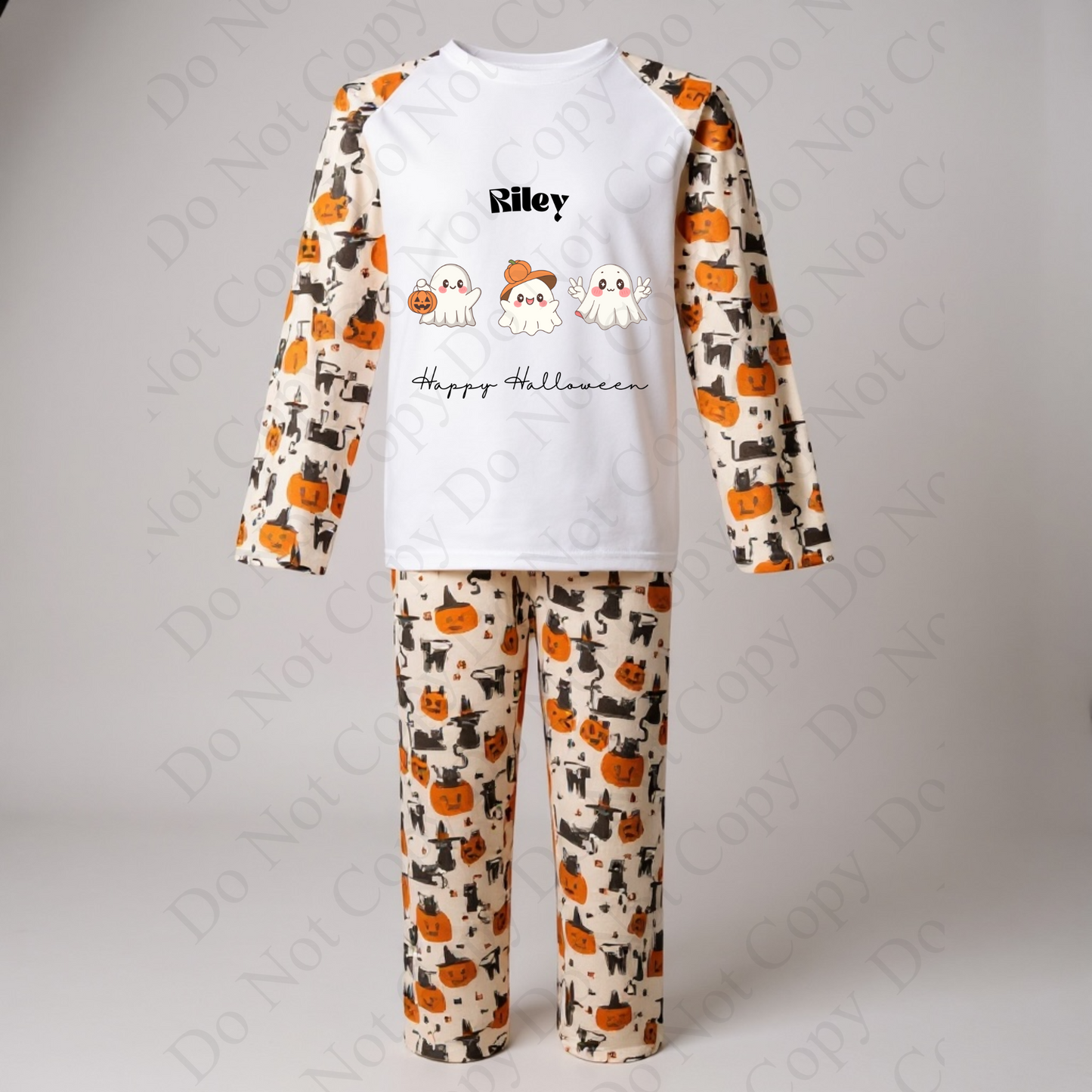 Halloween print pjs