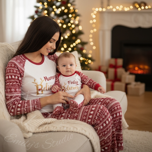Family Matching Christmas Pyjamas