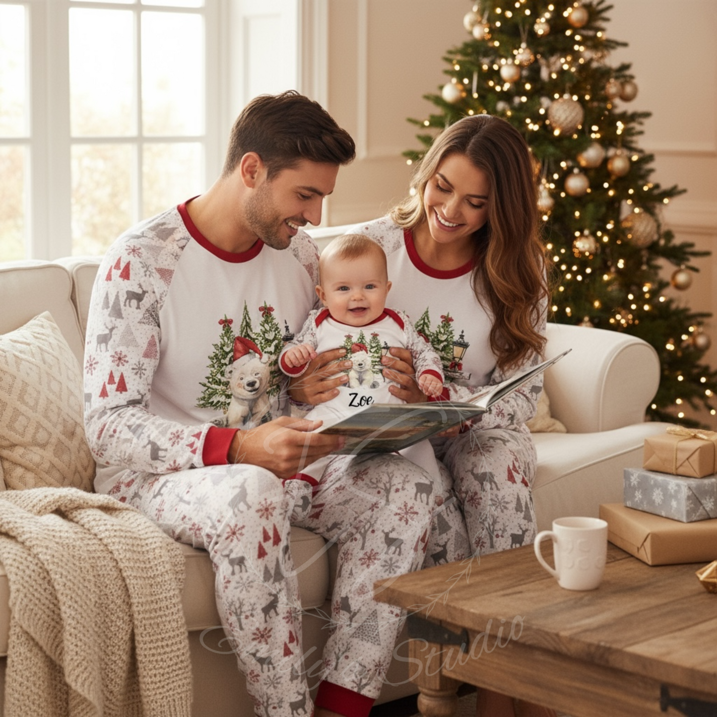 Family Matching Christmas Pyjamas