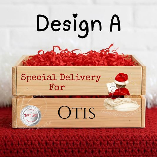 Personalised Christmas Crate