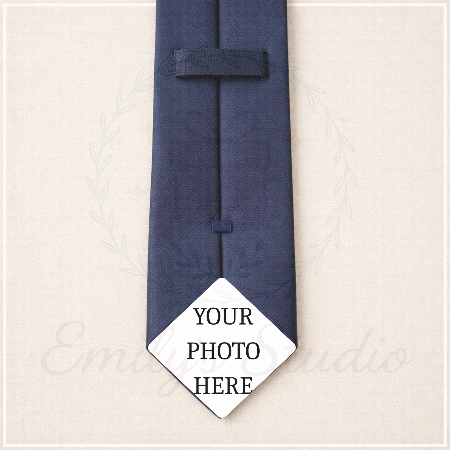 Photos for back of ties