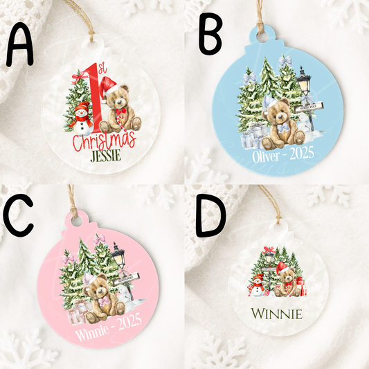 2D Christmas Baubles