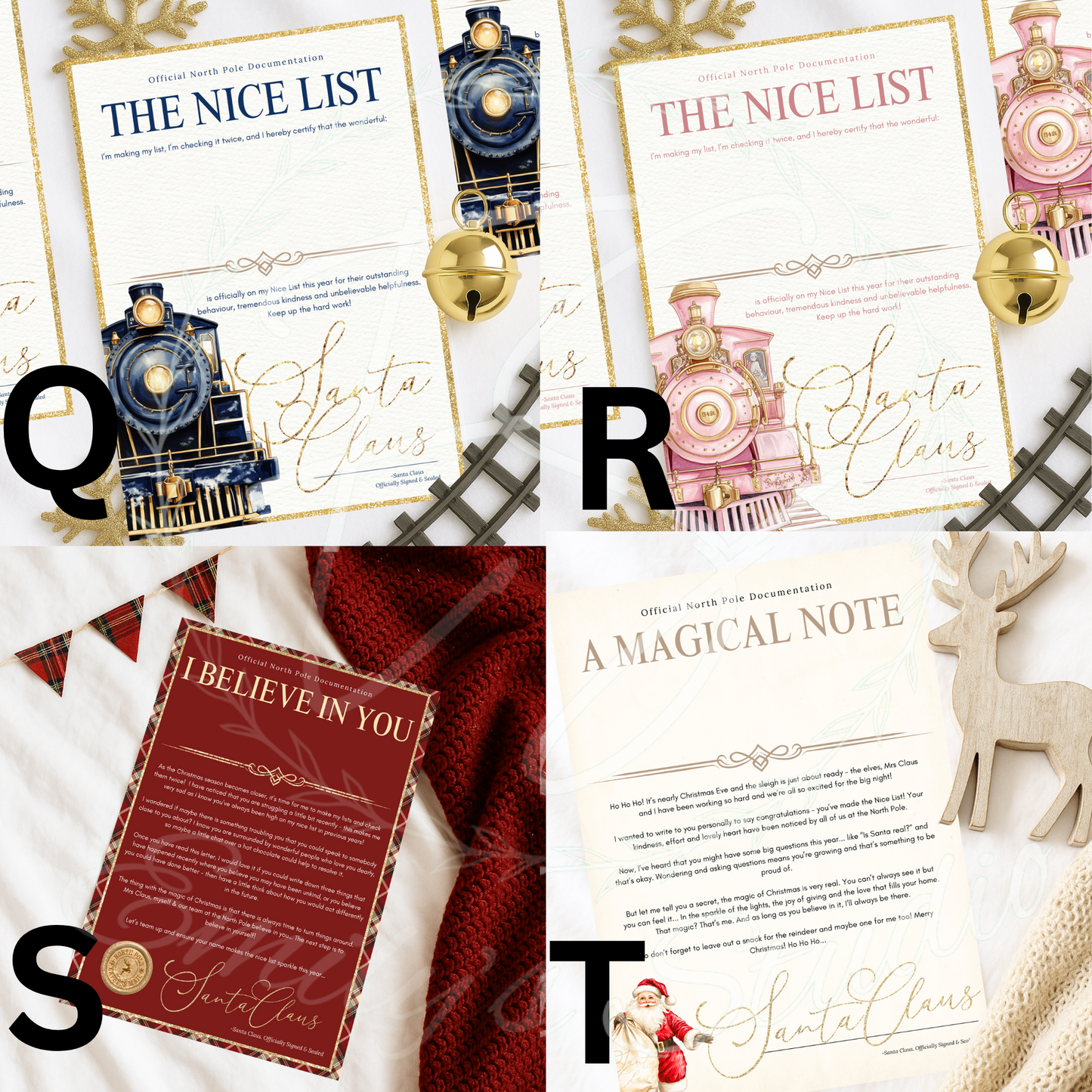 Christmas Certificates