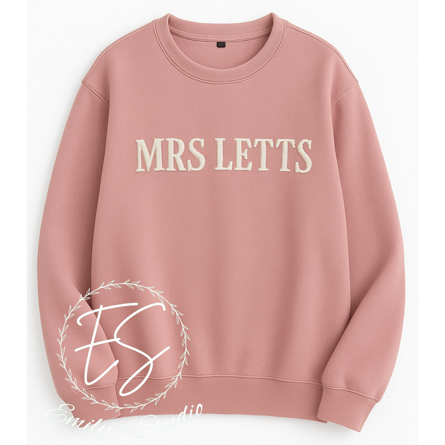 Standard Fonts Embroidered Adults Sweater