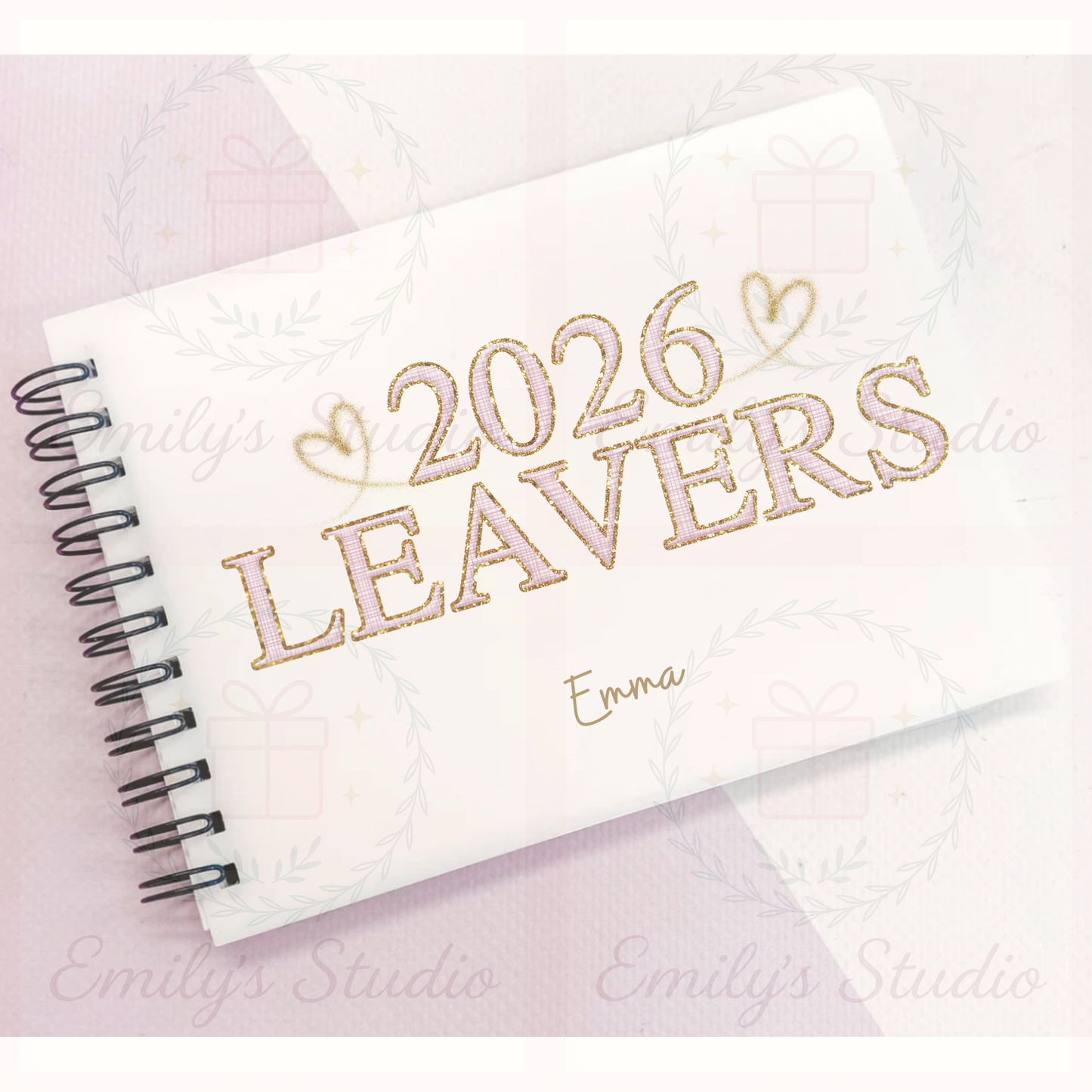 Personalised School Leavers 2026 Sign Book | A6 Memory Keepsake Message Book UK| leavers book| Free delivery
