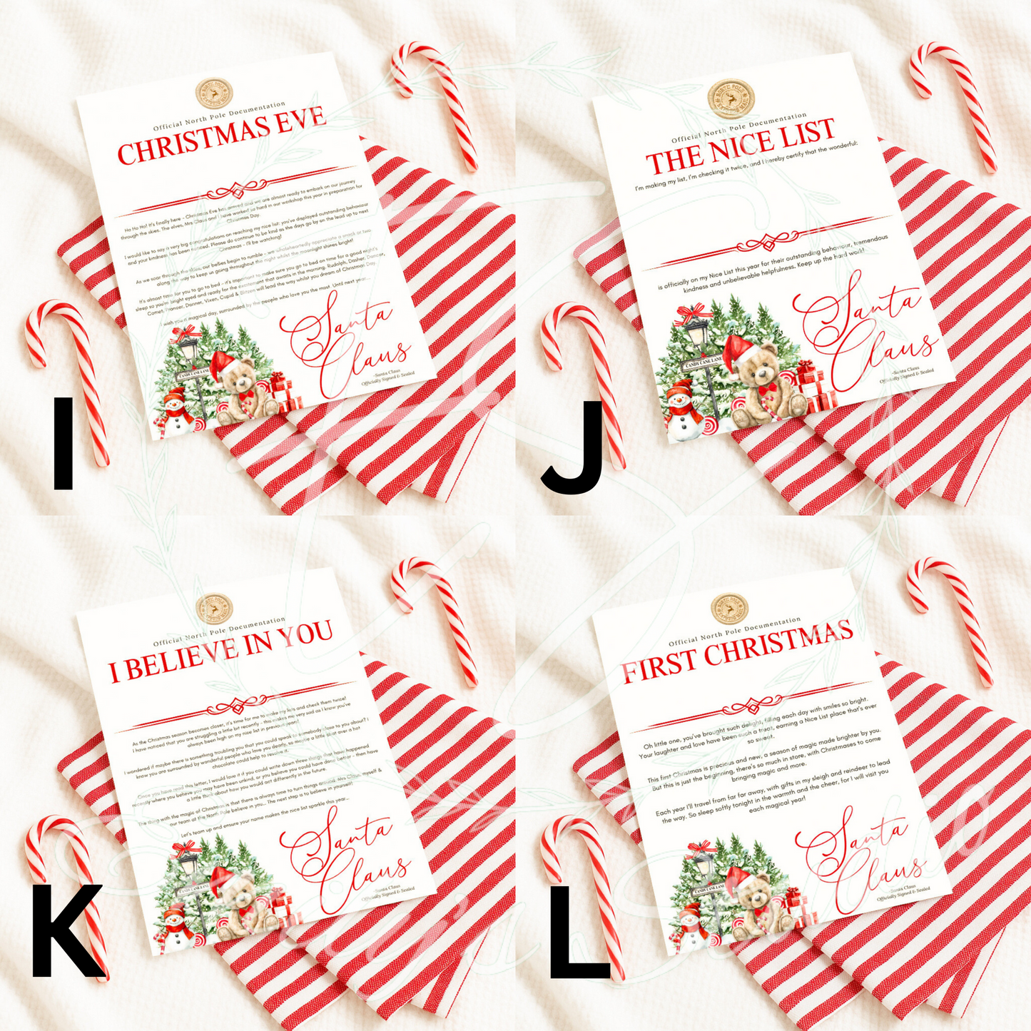 Christmas Certificates