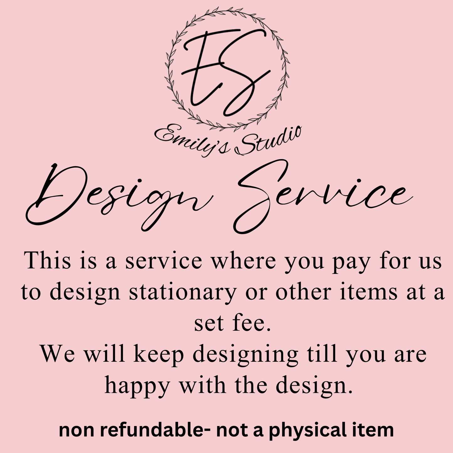 Design Service for 5 items