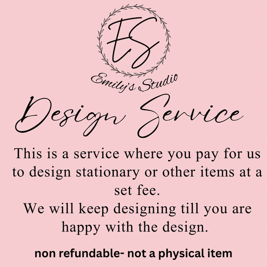 Design Service for 5 items