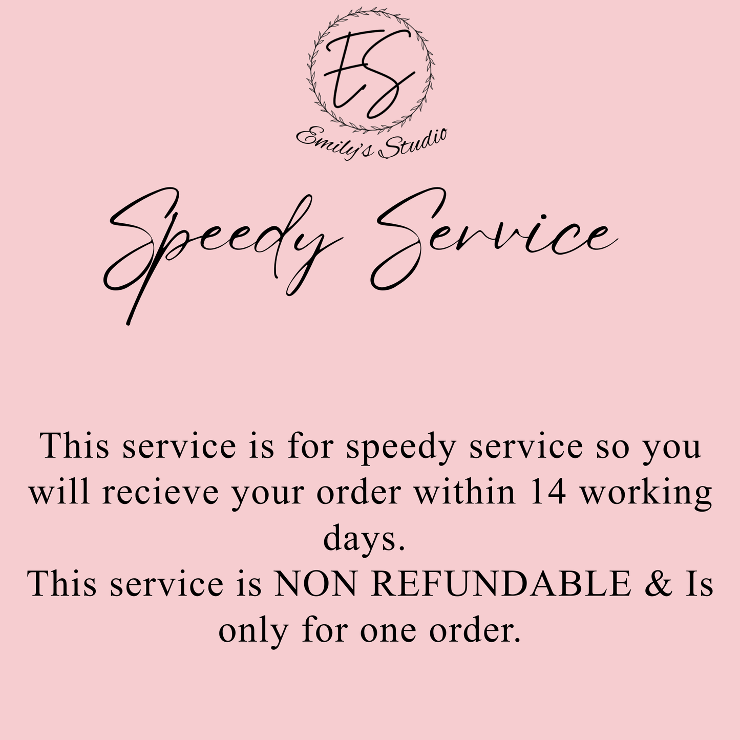 Speedy Service Upgrade