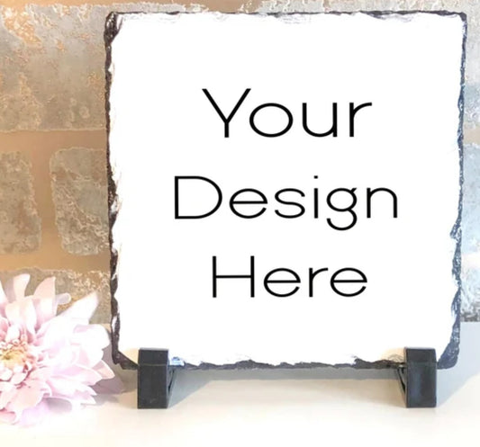 Small Photo slate with stand