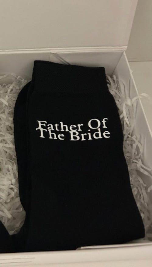 Groomsman party personalised socks