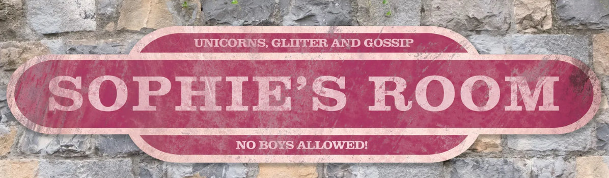 BUILD YOUR OWN RUSTIC Train signs