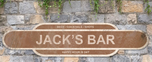 BUILD YOUR OWN RUSTIC Train signs
