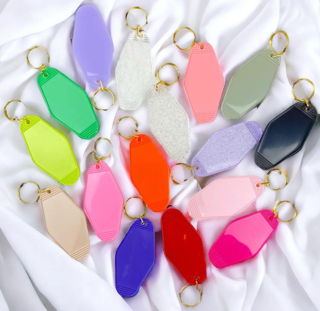 ANTI SOCIAL BUTTERFLY-motel keyring