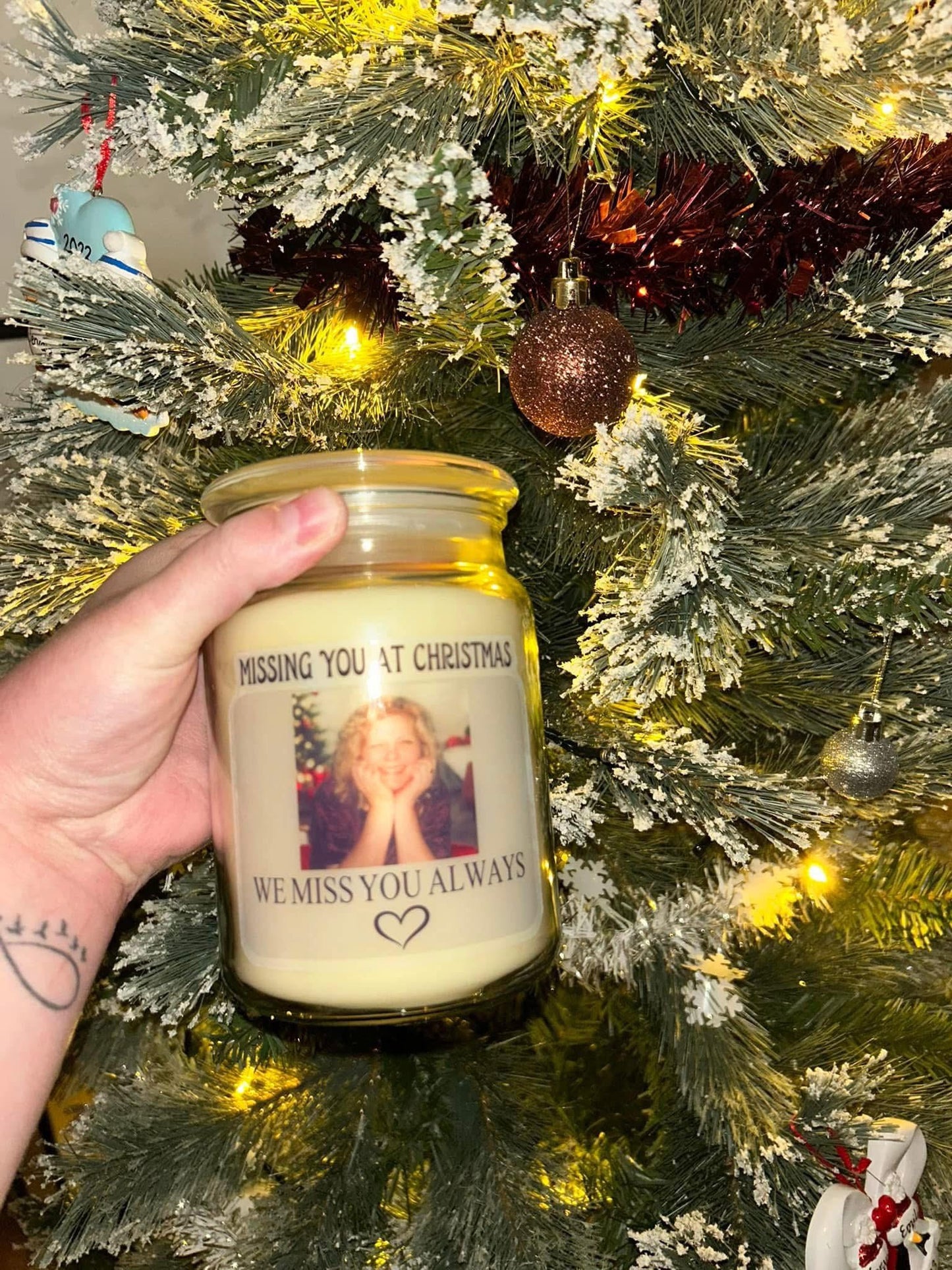 Christmas memory Candle